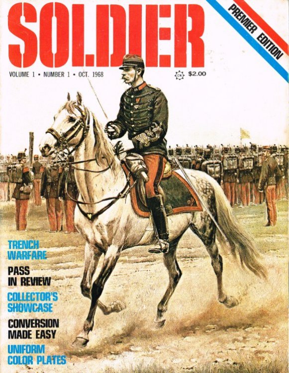 SOLDIER VOLUME 1 NUMBER 1 OCT. 1968 PREMIER EDITION