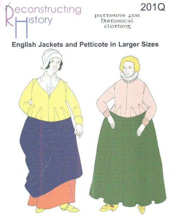 RH201Q: ENGLISH JACKETS AND PETTICOTE IN LARGER SIZES