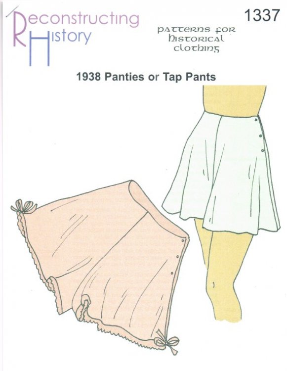 RH1337: 1938 PANTIES OR TAP PANTS