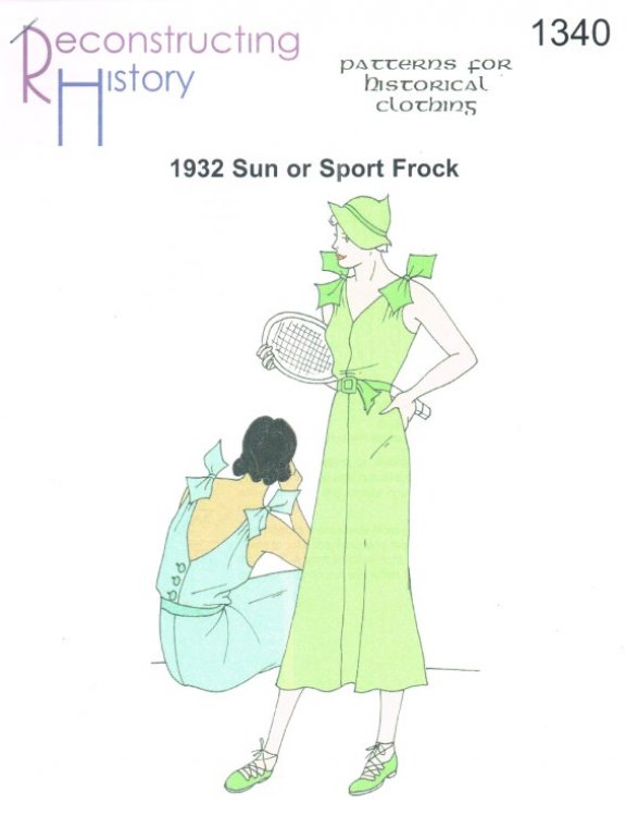 RH1340: 1932 SUN OR SPORT FROCK