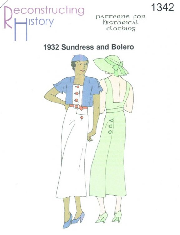 RH1342: 1932 SUNDRESS AND BOLERO