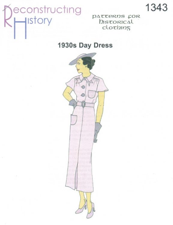 RH1343: 1930S DAY DRESS