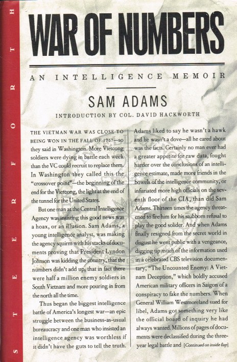 WAR OF NUMBERS : AN INTELLIGENCE MEMOIR
