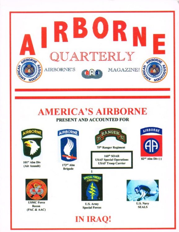 THE AIRBORNE QUARTERLY: VOLUME 16, NUMBER 1 SPRING 2003