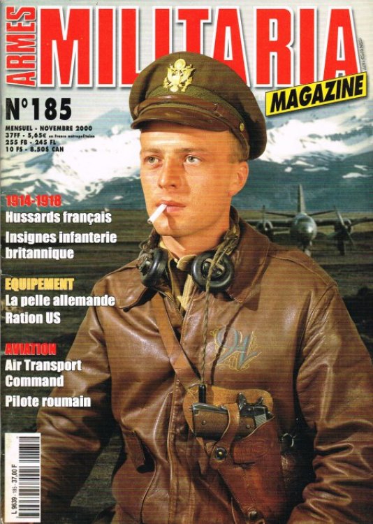 ARMES MILITARIA MAGAZINE NO. 185 (FRENCH TEXT)