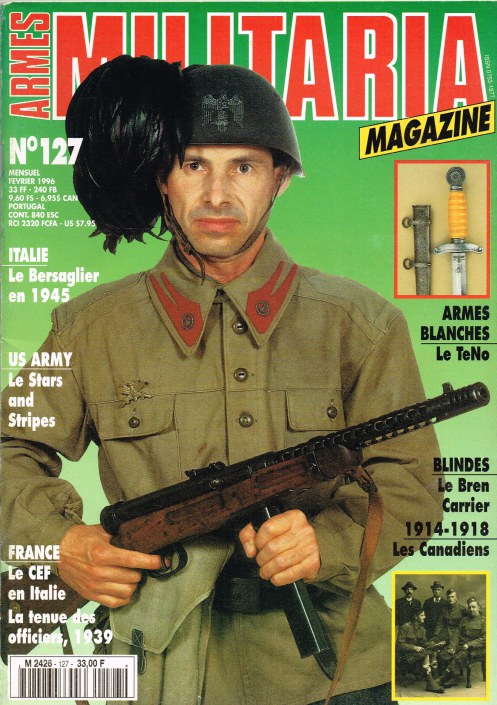 ARMES MILITARIA MAGAZINE NO. 127 (FRENCH TEXT)