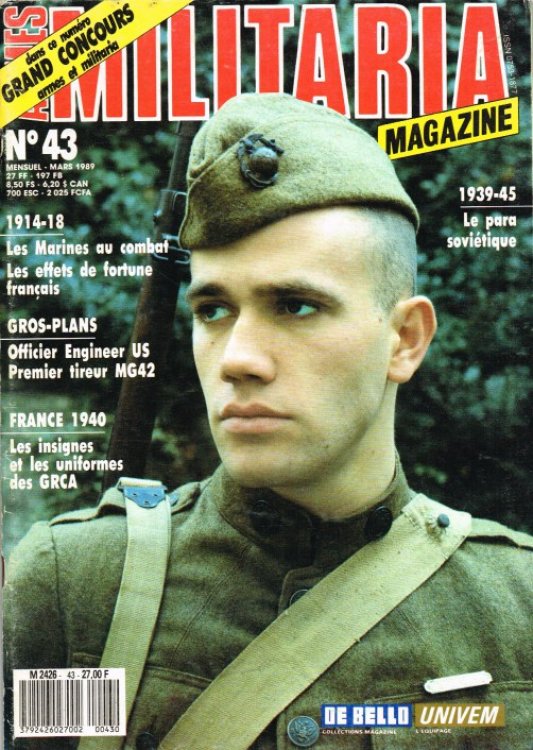 ARMES MILITARIA MAGAZINE NO. 43 (FRENCH TEXT)