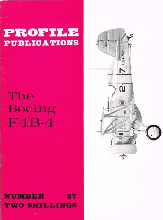 PROFILE PUBLICATIONS NUMBER 27: THE BOEING F4B-4