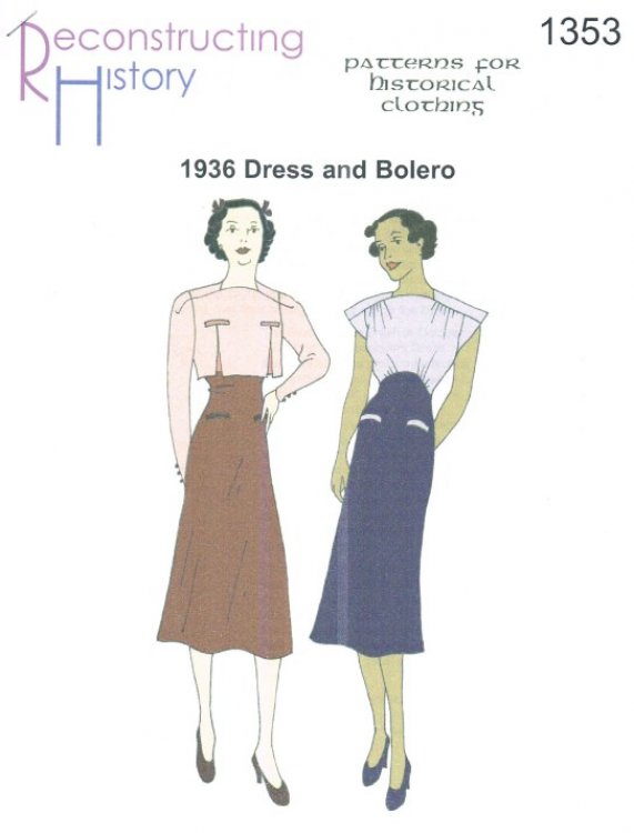 RH1353: 1936 DRESS AND BOLERO