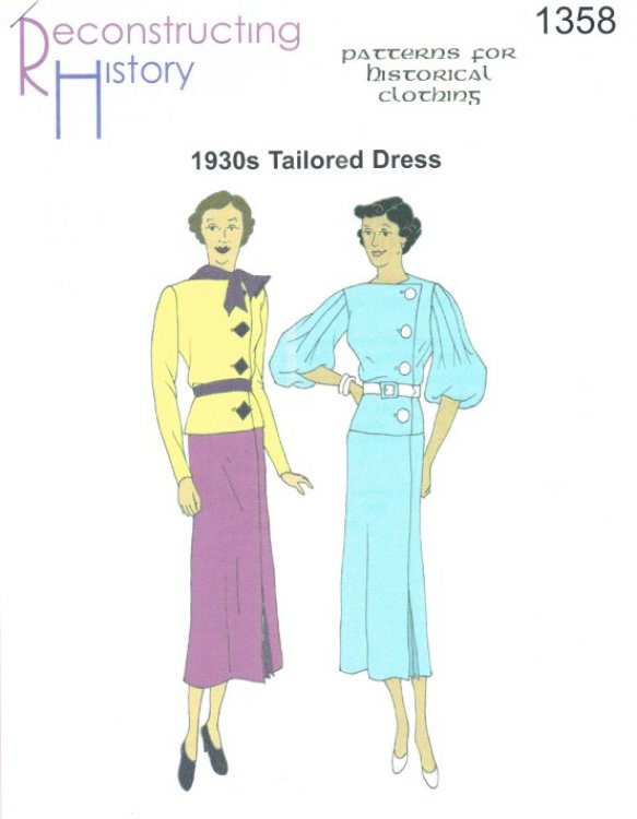 RH1358: 1930S TAILORED DRESS