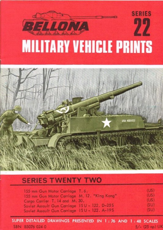 BELLONA MILITARY VEHICLE PRINTS: SERIES TWENTY TWO