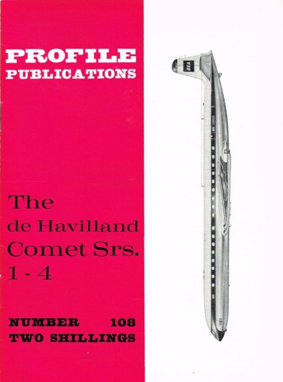 PROFILE PUBLICATIONS NUMBER 108: THE DE HAVILLAND COMET SRS. 1-4