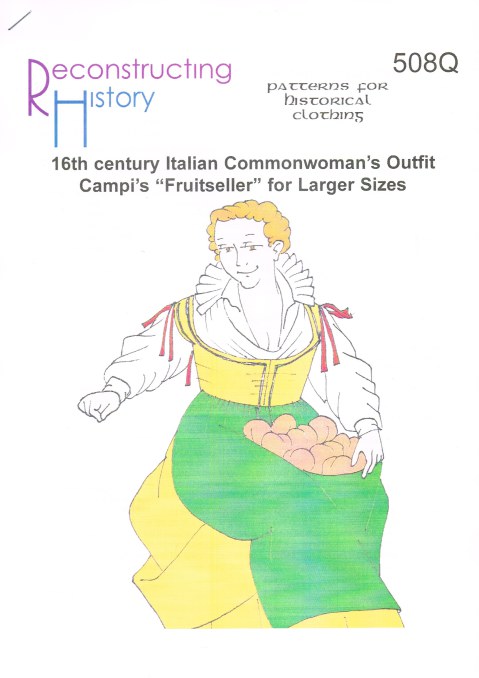 RH508Q: 16TH CENTURY ITALIAN COMMONWOMAN'S OUTFIT - CAMPI'S 
