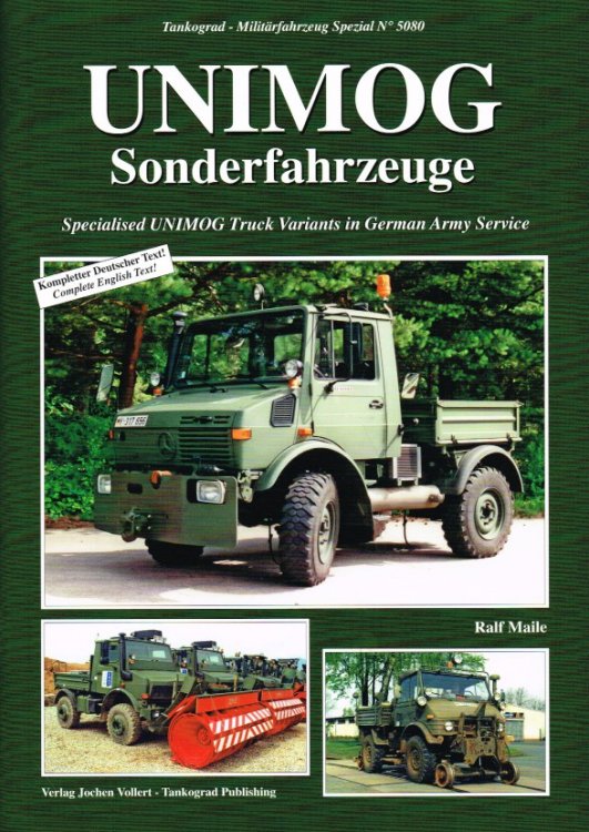 UNIMOG : SPECIALISED UNIMOG TRUCK VARIANTS IN GERMAN ARMY SERVICE