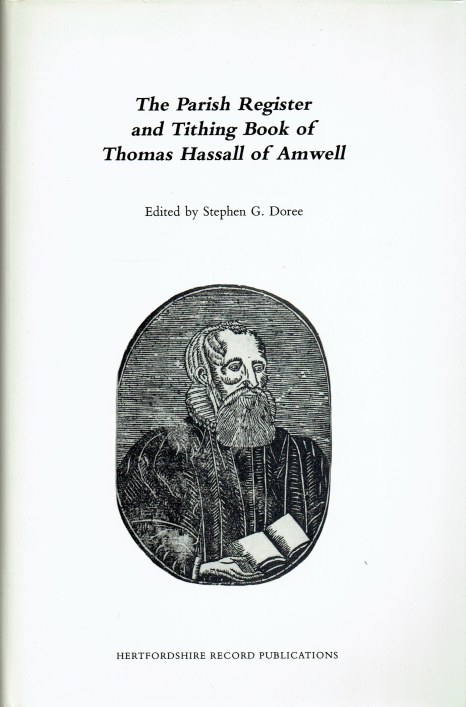 PARISH REGISTER AND TITHING BOOK OF THOMAS HASSALL OF AMWELL
