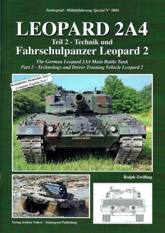 LEOPARD 2A4 : THE GERMAN LEOPARD 2A4 MAIN BATTLE TANK PART 2 - TECHNOLOGY AND DRIVER TRAINING VEHICLE LEOPARD 2
