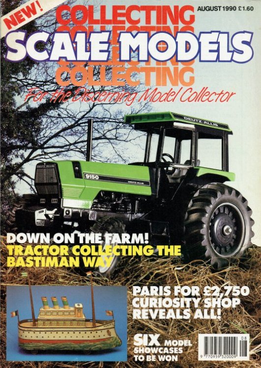COLLECTING SCALE MODELS : VOLUME 1, NO.3 AUGUST 1990