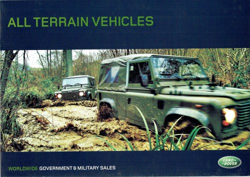 ALL TERRAIN VEHICLES (LAND ROVER)