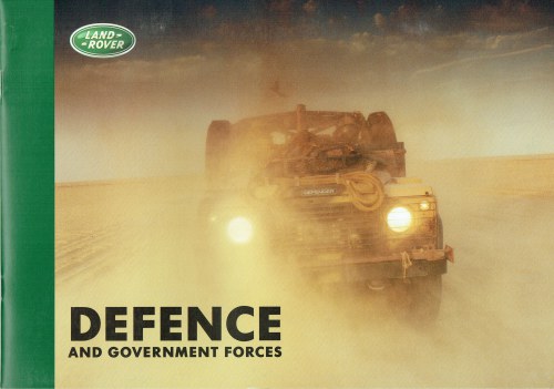 DEFENCE AND GOVERNMENT FORCES (LAND ROVER)