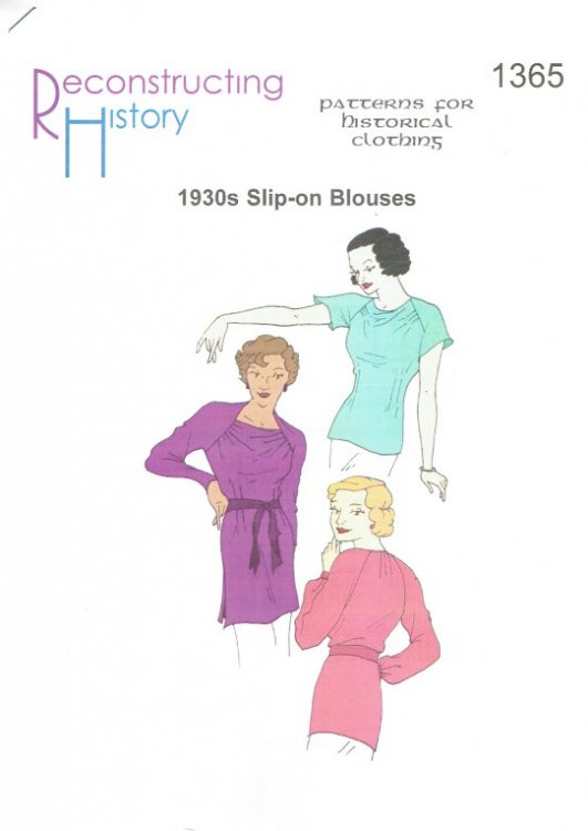 RH1365: 1930S SLIP-ON BLOUSES
