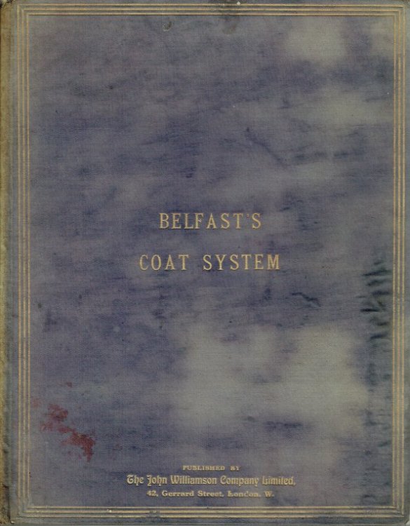 BELFAST'S COAT SYSTEM : BELFAST'S WORKS PART TWO : SYSTEM FOR COAT CUTTING ADAPTED TO A VARIETY OF STYLES (FOURTH EDITION)