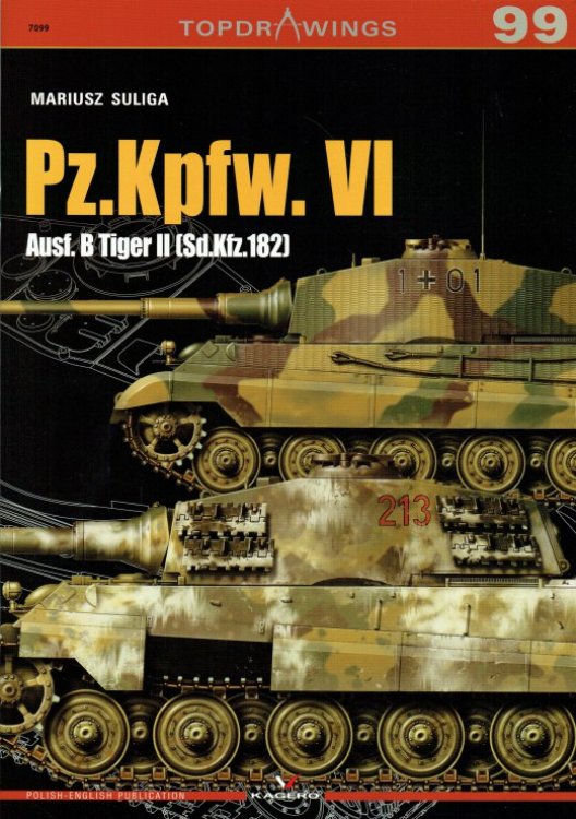 TOPDRAWINGS 99: PZ.KPFW. VI : AUSF.B TIGER II (SD.KFZ.182)