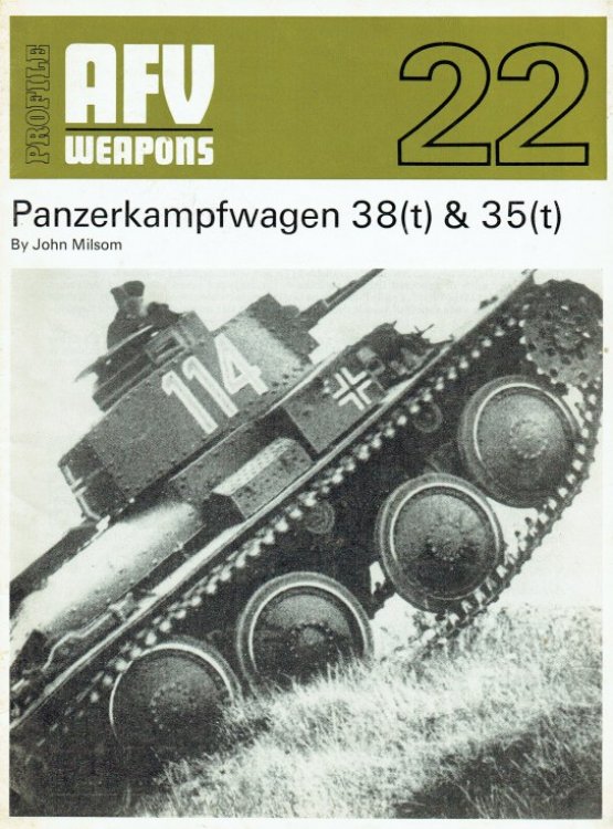 PROFILE AFV 22: PANZERKAMPFWAGEN 38 (T) & 35(T)