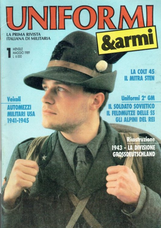 UNIFORMI & ARMI 1 MENSILE MAGGION 1989 (ITALIAN TEXT)