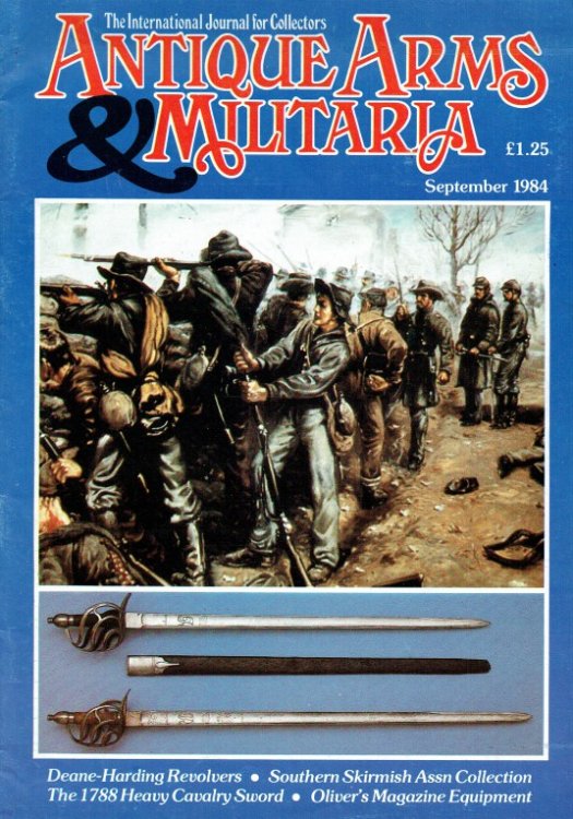 ANTIQUE ARMS & MILITARIA VOL.4 NO.6 SEPTEMBER 1984