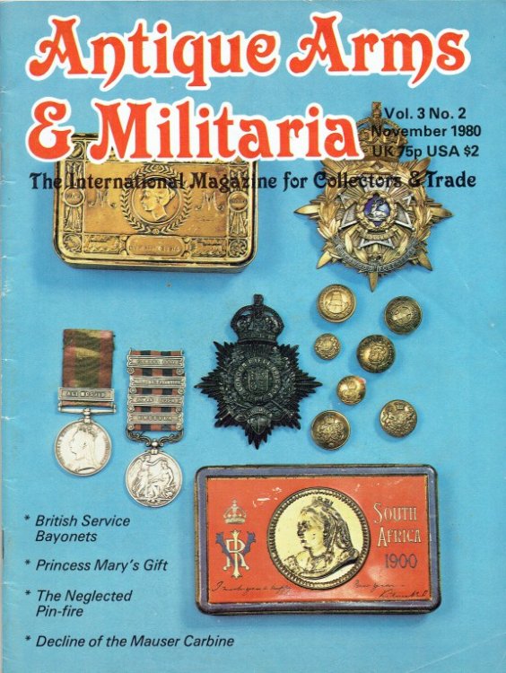 ANTIQUE ARMS & MILITARIA VOL.3 NO.2 NOVEMBER 1980