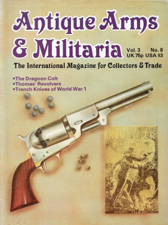 ANTIQUE ARMS & MILITARIA VOL.3 NO.8 MAY 1981