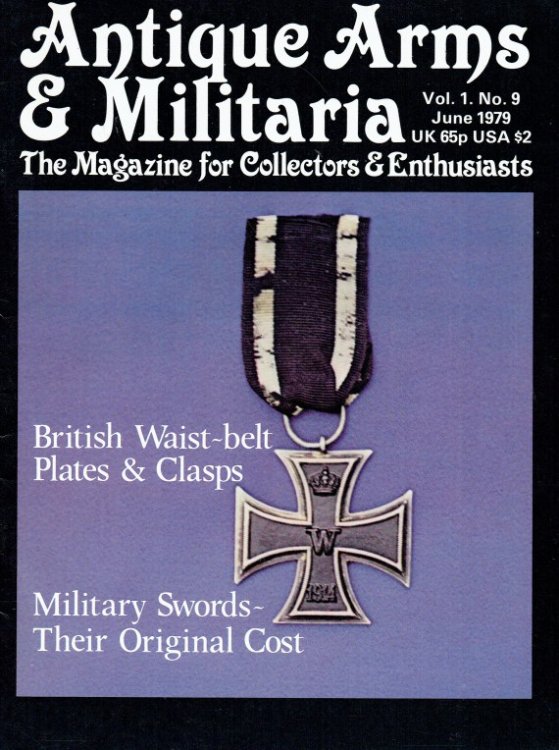 ANTIQUE ARMS & MILITARIA VOL.1 NO.9 JUNE 1979