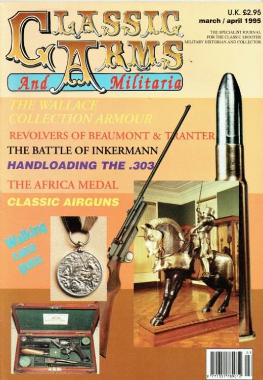 CLASSIC ARMS AND MILITARIA VOL.2, NO.2 MARCH / APRIL 1995