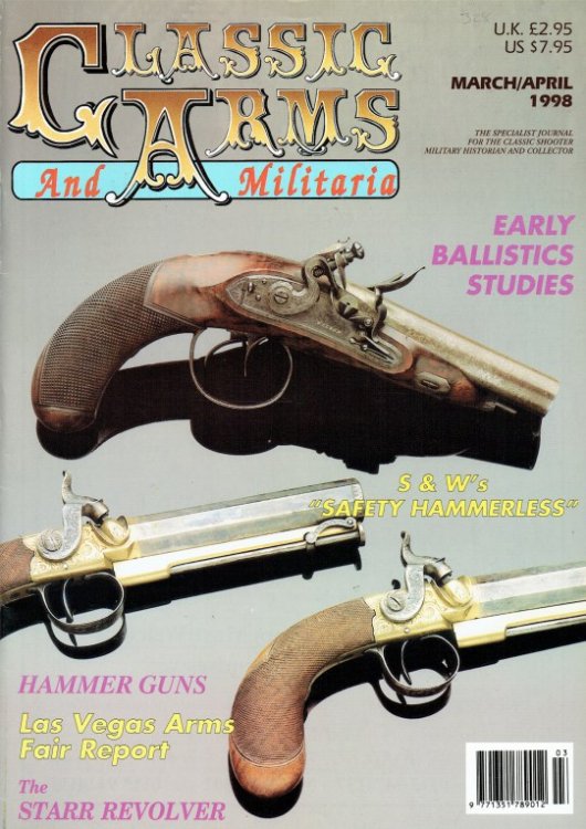 CLASSIC ARMS AND MILITARIA VOL.5, ISSUE 2 MARCH / APRIL 1998