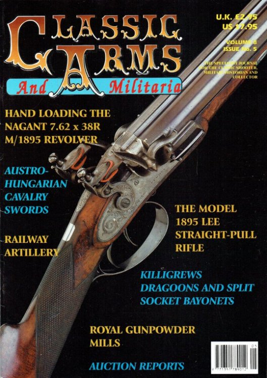 CLASSIC ARMS AND MILITARIA VOL.8, ISSUE 5 SEPTEMBER / OCTOBER 2001