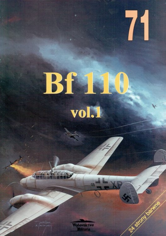 MESSERSCHMITT BF 110 VOL.1 (POLISH TEXT)