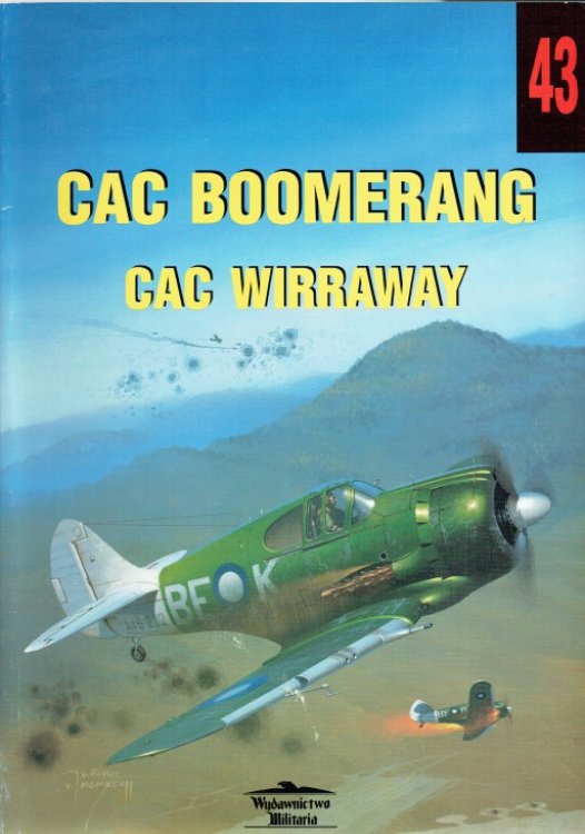 COMMONWEALTH AIRCRAFT CORPORATION CAC BOOMERANG, CAC WIRRAWAY (POLISH TEXT)