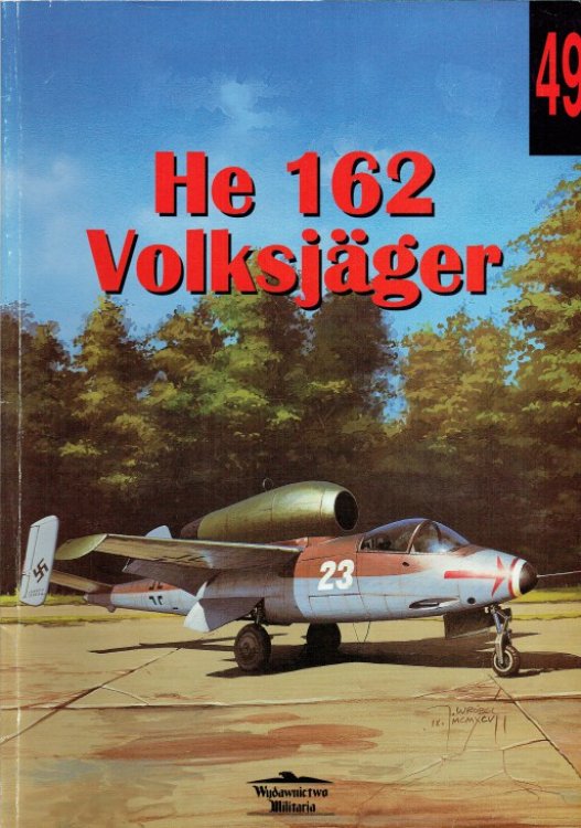 HEINKEL HE 162 VOLKSJAGER (POLISH TEXT)