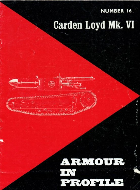 ARMOUR IN PROFILE 16: CARDEN LOYD MK. VI