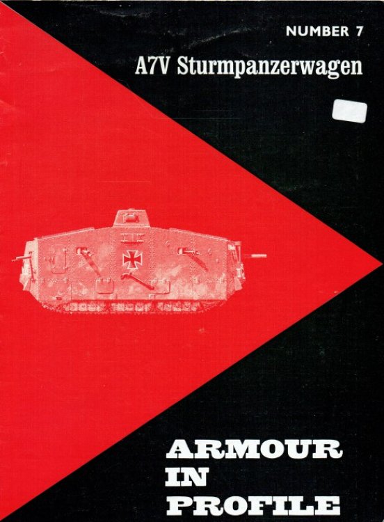ARMOUR IN PROFILE 7: A7V STURMPANZERWAGEN