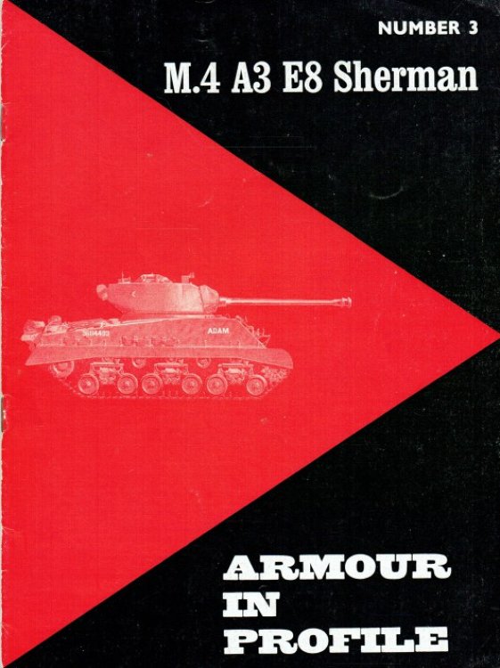 ARMOUR IN PROFILE 3: M4 A3 E8 SHERMAN
