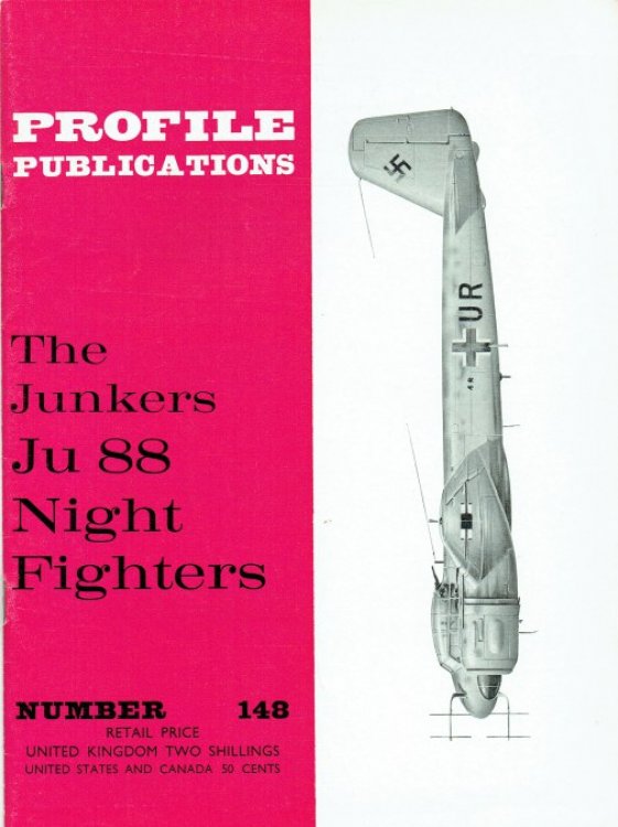 PROFILE PUBLICATIONS NUMBER 148: THE JUNKERS JU 88 NIGHT FIGHTERS