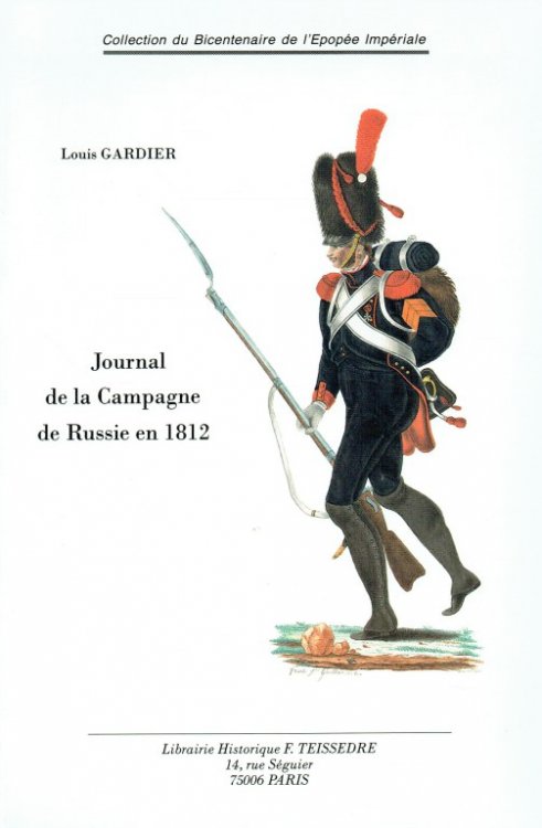 UNJOURNAL DE LA CAMPAGNE DE RUSSIE EN 1812 (FRENCH TEXT)