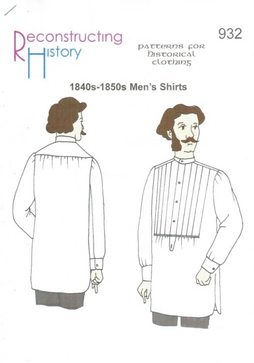 RH932: 1840S - 1850S MEN'S SHIRTS