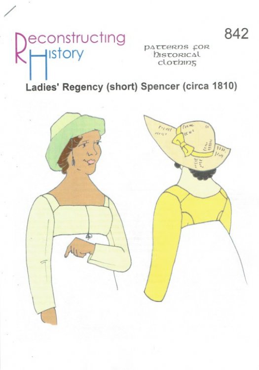 RH842: LADIES REGENCY (SHORT) SPENCER JACKET (CIRCA 1810)