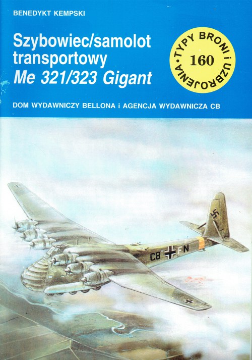 SZYBOWIEC / SAMOLOT TRANSPORTOWY ME 321/323 GIGANT (POLISH TEXT)