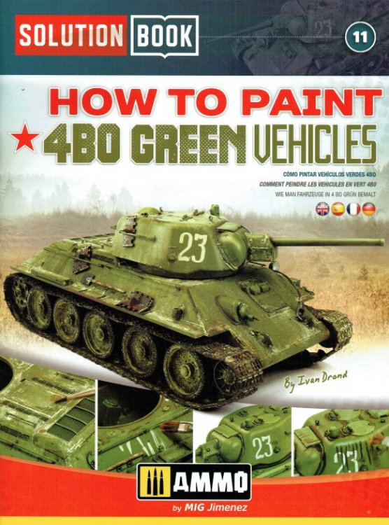 SOLUTION BOOK 11: HOW TO PAINT 4BO GREEN VEHICLES