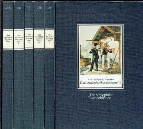 DAS DEUTSCHE BUNDESHEER (6 VOLUME SET) (GERMAN TEXT)