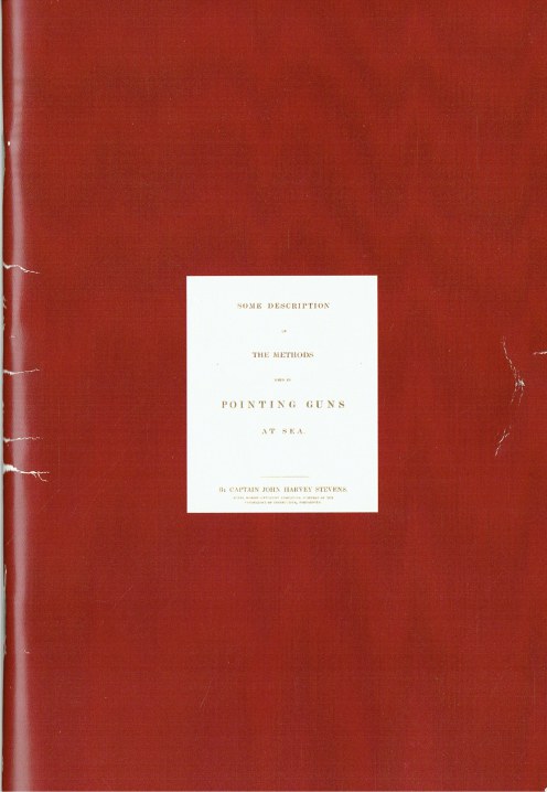 SOME DESCRIPTION OF THE METHODS USED IN POINTING GUNS AT SEA (1834)