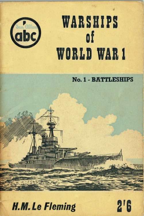 WARSHIPS OF WORLD WAR I : NO.1 - BATTLESHIPS